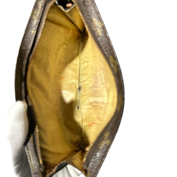 Louis Vuitton Brown Monogram Vintage Bucket Bag Pouch - Picture 12 of 15